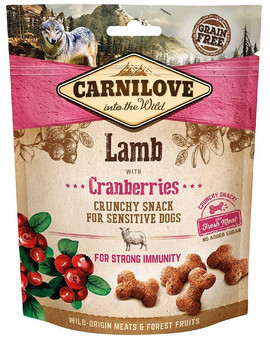 CARNILOVE Dog Crunchy Snack Lamb & Cranberries 200 g