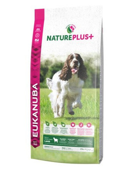 EUKANUBA Nature Plus+ Adult Medium Breed Rich in freshly frozen Lamb 2,3 kg