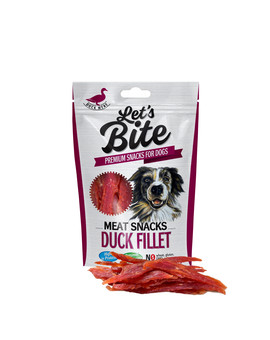 BRIT Let's Bite meat snacks duck fillet 80 g