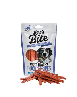 BRIT Let's Bite meat snacks duck stripes 80 g