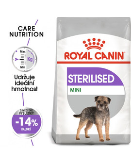 ROYAL CANIN Mini sterilised 3 kg granule pro kastrované malé psy