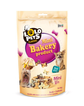 LOLO PETS Suchary pro psy Mini Mix  Doypack 0,35kg