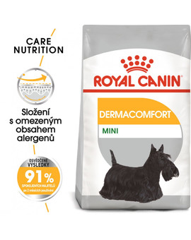 ROYAL CANIN Mini dermacomfort 1 kg granule pro malé psy s problémy s kůží