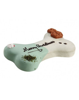 LOLO PETS Dort pro psa "Merry Christmas" Masovo - zeleninový