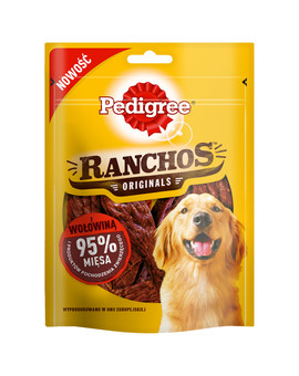 PEDIGREE Ranchos Originals 95% hovězí 70g x7