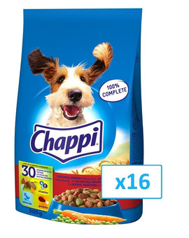 CHAPPI hovězí a drůběž 0.5 kg x16