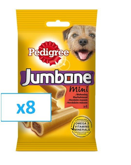 PEDIGREE Jumbone Mini s hovězím 180 g x 8