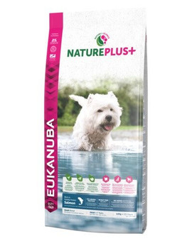 EUKANUBA Nature Plus+ Adult Small Breed Rich in freshly frozen Salmon 2,3 kg