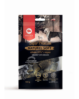 MACED Super Premium Naturel Soft Hovězí a Oregáno 100g