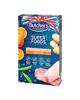 BUTCHER'S Dog Superfoods GF Kachna & pomeranč 320g