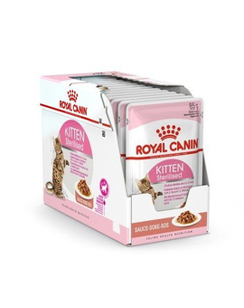 ROYAL CANIN Kitten Sterilised In Gravy 12 x 85g kapsička pro kastrované koťata