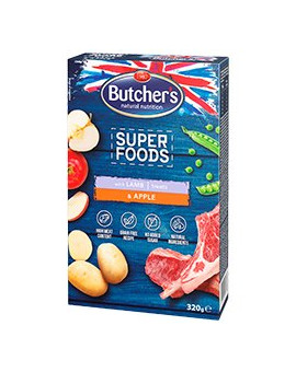 BUTCHER'S Superfoods GF Jehně & Jablko 320g