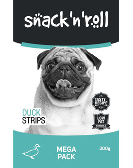 SNACK & ROLL Duck Strips 200 g kachní pásky