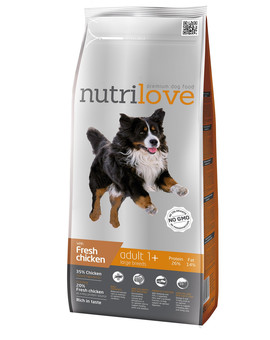NUTRILOVE Dog Adult Large Fresh Chicken 3kg