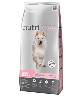 NUTRILOVE Dog Sensitive Lamb & Rice 3kg
