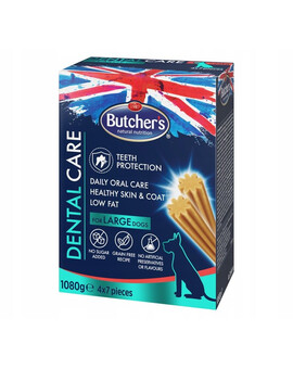 BUTCHER'S Dental Care for Large Dogs 4x270g L ZDARMA