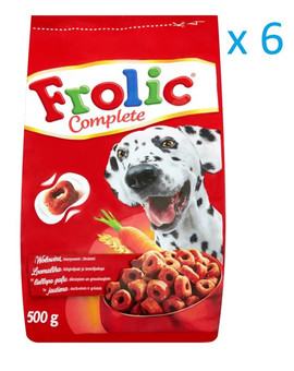 FROLIC hovězí a zelenina + cereálie 2 kg x6