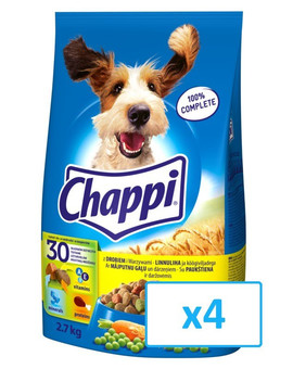 CHAPPI drůběž 4x 2.7 kg
