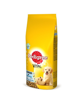 PEDIGREE Junior středně velké rasy 2.2 kg + 400g ZDARMA