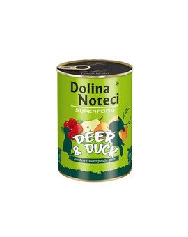 DOLINA NOTECI Premium SuperFood Jelen a Kachna 400 g