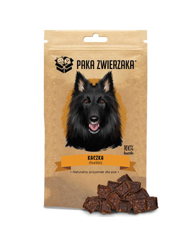 PAKA ZWIERZAKA Chunkies 100% Kachna 80g přírodní pamlsek pro psy