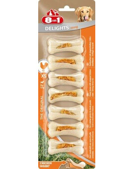 8IN1 Pamlsek Deligh tstrong Bones XS 7ks