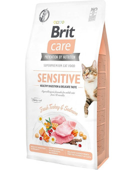 BRIT Care Cat Grain Free Sensitive Healthy Digestion & Delicate Taste 2 kg