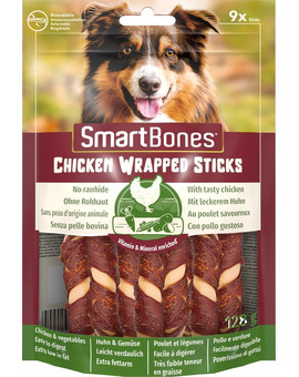 SmartBones Chicken Wrap Sticks Mini 9ks tyčinky pro malé psy