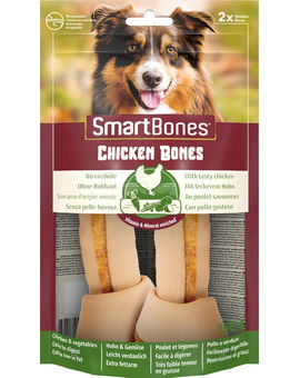 SmartBones Chicken Bones M 2ks kosti pro psy středních plemen