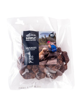 SIMPLY FROM NATURE Klobásky pro psy s bažantím masem 200 g