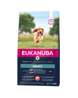 EUKANUBA Adult Small & Medium Salmon 2.5 kg
