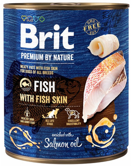 BRIT Premium by Nature Fish with Fish skin 6 x 800g