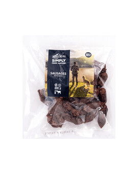SIMPLY FROM NATURE Klobásky pro psy s kozím masem 200g