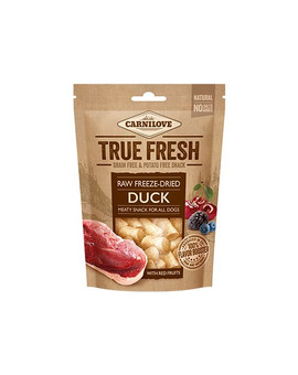 CARNILOVE RAW Freeze-dried duck&red fruits 40g