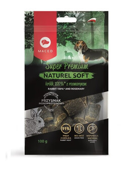MACED Super Premium Naturel Soft Králík s rozmarýnem 100 g