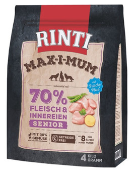 RINTI MAX-I-MUM Senior drůbeží maso 4 kg