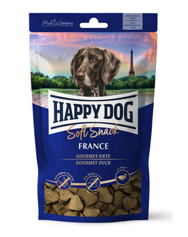 HAPPY DOG Soft Snack France 100 g gurmánská kachna