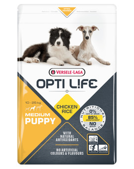 VERSELE-LAGA Puppy Medium - Krmivo pro štěňata středních plemen, drůbež 12,5 kg