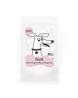 PAKA ZWIERZAKA PEPE Mini Chunkies Duck 80 g pamlsek z kachny