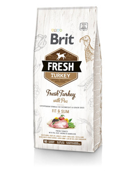BRIT Fresh Turkey & Pea Light Fit & Slim 12kg