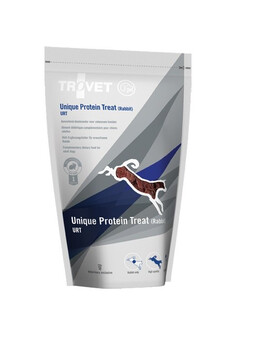 TROVET Unique Protein Treat Rabbit URT 125g funkční pamlsky pro psy