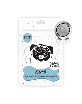 PAKA ZWIERZAKA PEPE Mini Chunkies Lamb 70 g pamlsky pro psy jehněčí