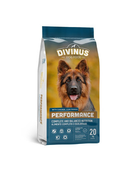 DIVINUS Dog Performance 20 kg granule pro německého ovčáka a aktivní psy