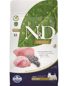 N&D Grain Free Dog Adult Mini Lamb & Blueberry 800g