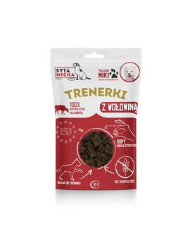 SYTA MICHA Tréninkové pamlsky hovězí 80g