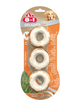 8IN1 Pamlsek Delights Rings 3ks