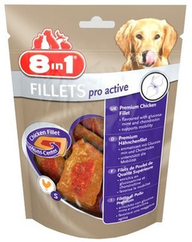8IN1 Pamlsek Fillets Pro Active S 80g