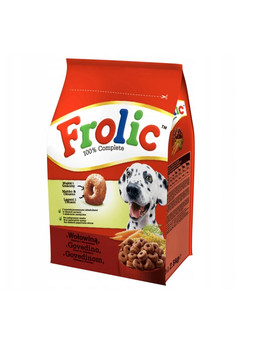 FROLIC Polovlhké hovězí maso 3 x 2,8 kg
