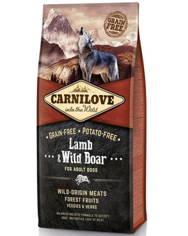 CARNILOVE Dog Adult Lamb & Wild Boar 12 kg