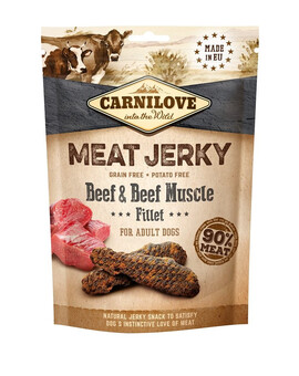 CARNILOVE Dog Jerky Beef with Beef Muscle Fillet 100g